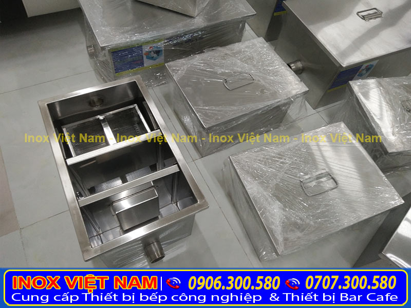lắp đặt bể tách mỡ nhà hàng