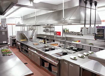 mô hình bếp nhà hàng - thiết bị bếp nhà hàng
