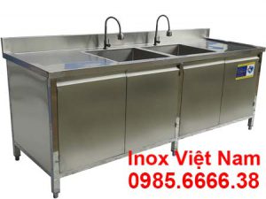 Tủ Bếp Inox | Tủ Đựng Chén Bát Bằng Inox 304 Cao Cấp
