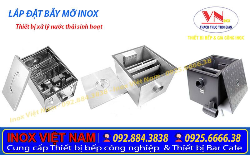 Những lợi ích bể tách mỡ công nghiệp, bẫy mỡ inox, thùng lọc mỡ bếp nhà hàng mang lại
