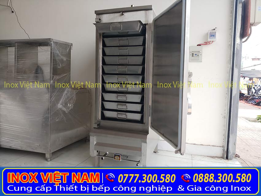 tủ hấp cơm công nghiệp 50kg