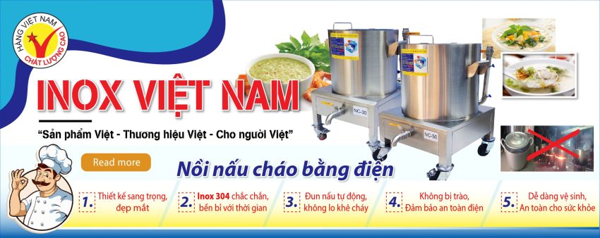 Nồi nấu cháo công nghiệp bằng điện chất lượng giá tốt tại TPHCM.