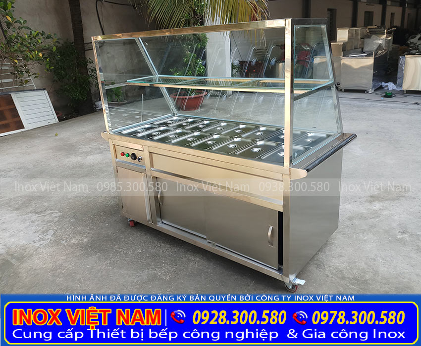 Báo giá Tủ giữ nóng thức ăn 16 khay