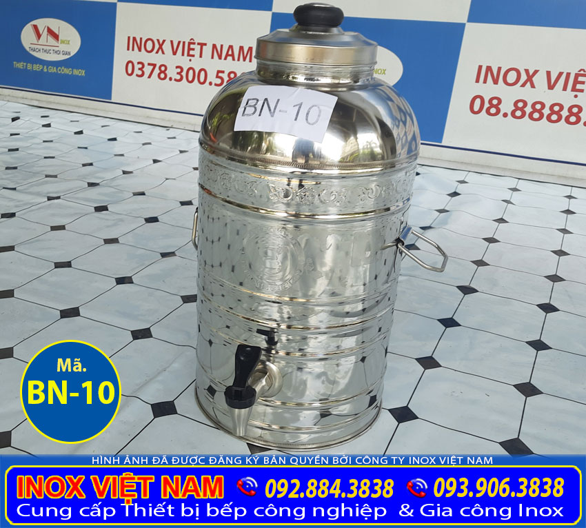 Bình đựng trà đá inox, bình nước inox