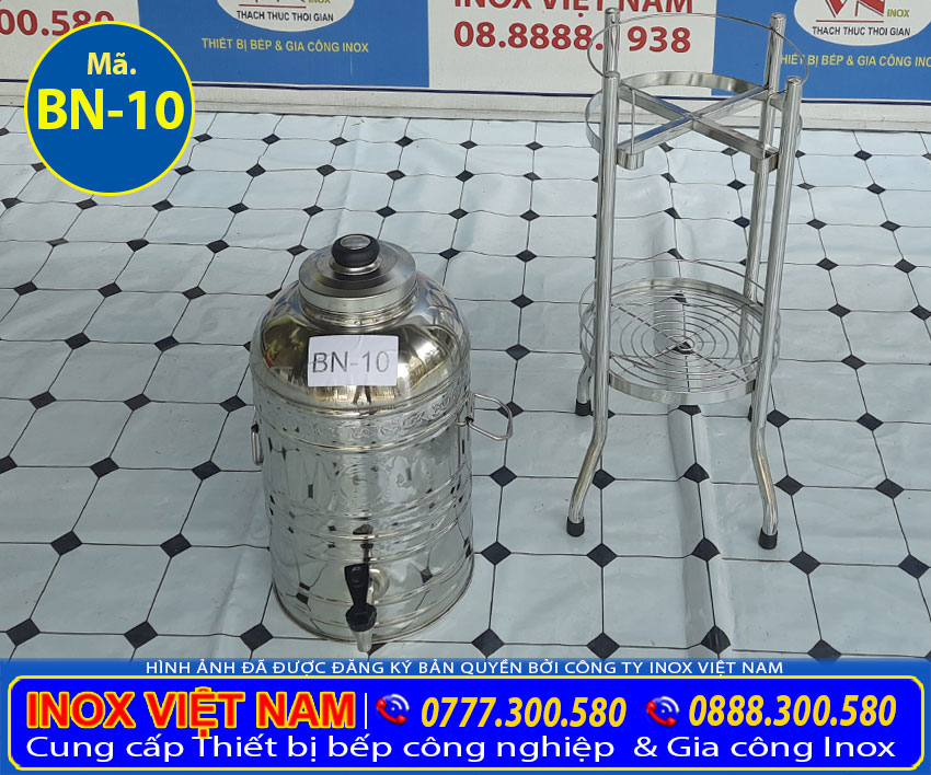 Bình đựng trà đá inox, bình nước inox