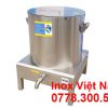 Nồi nấu nước lèo hủ tiếu bằng điện sản xuất Inox Việt Nam.