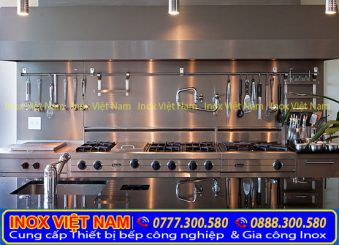 Inox Việt Nam - Đơn vị cung cấp thi công và sản xuất thiết bị bếp công nghiệp.