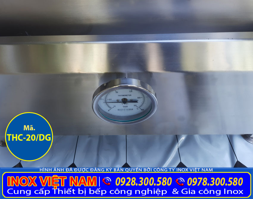 Đồng hồ do nhiệt độ trong tủ nấu cơm công nghiệp, tủ hấp cơm ga và điện 20 kg.