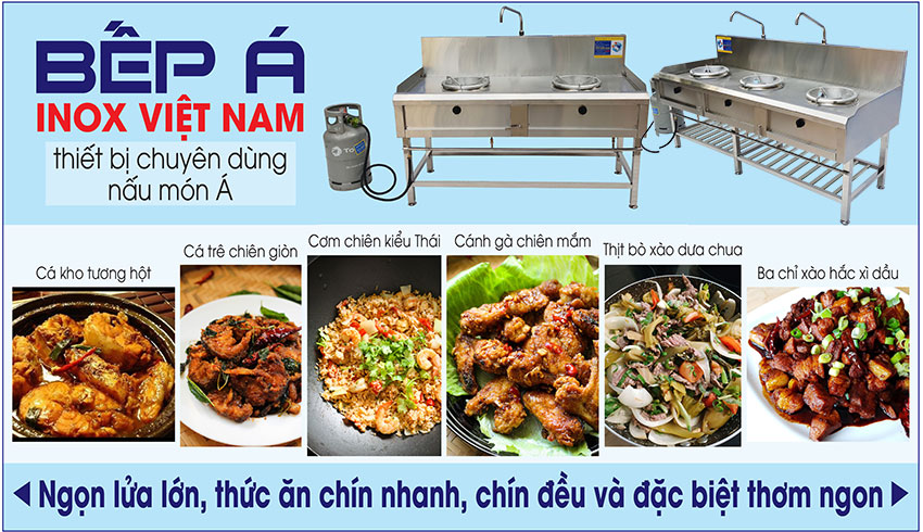 Bếp Inox Việt Nam - Nhà cung cấp cung và thi công thiết bị bếp inox công nghiệp tại Việt Nam