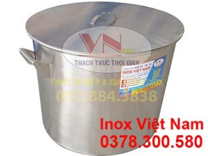 Nồi Inox Công Nghiệp 1 Lớp 300L N-300L/1LOP